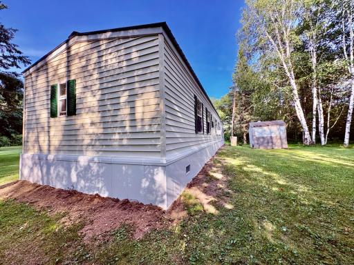 SW corner- small shed in back