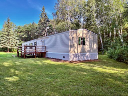 NW side of home