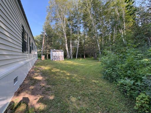 Back shed- south of home