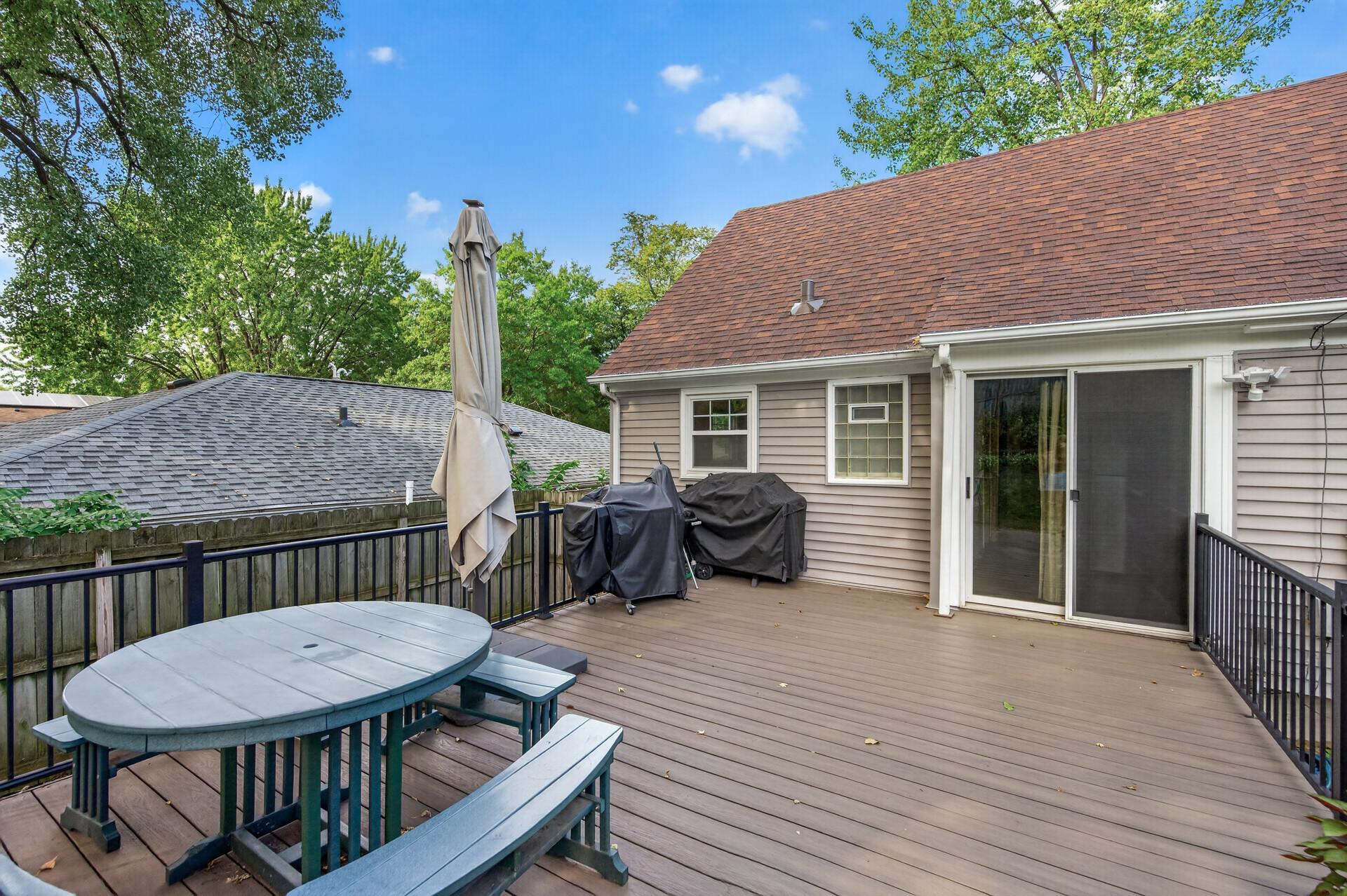 Deck Facing House