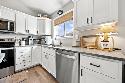 Window above Kitchen Sink and plenty of counter space!
