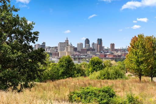 With the best view of downtown in all of St. Paul!