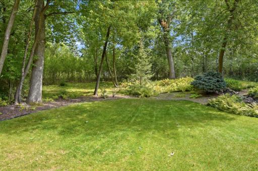 Large lawn area for great play space if needed