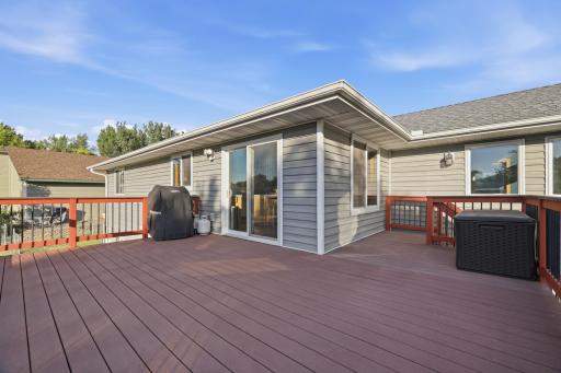 Backyard deck