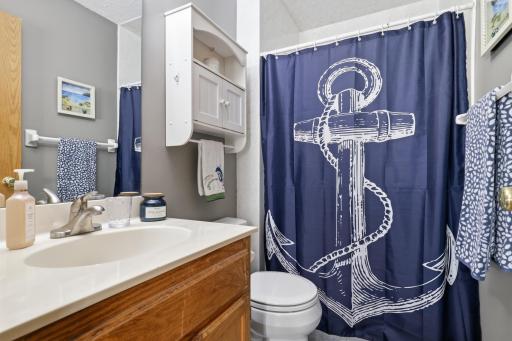 Private primary bathroom