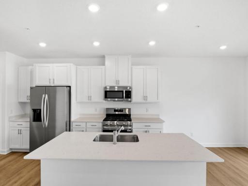 (All the following photos are of a similar home, actual finishes may vary.)