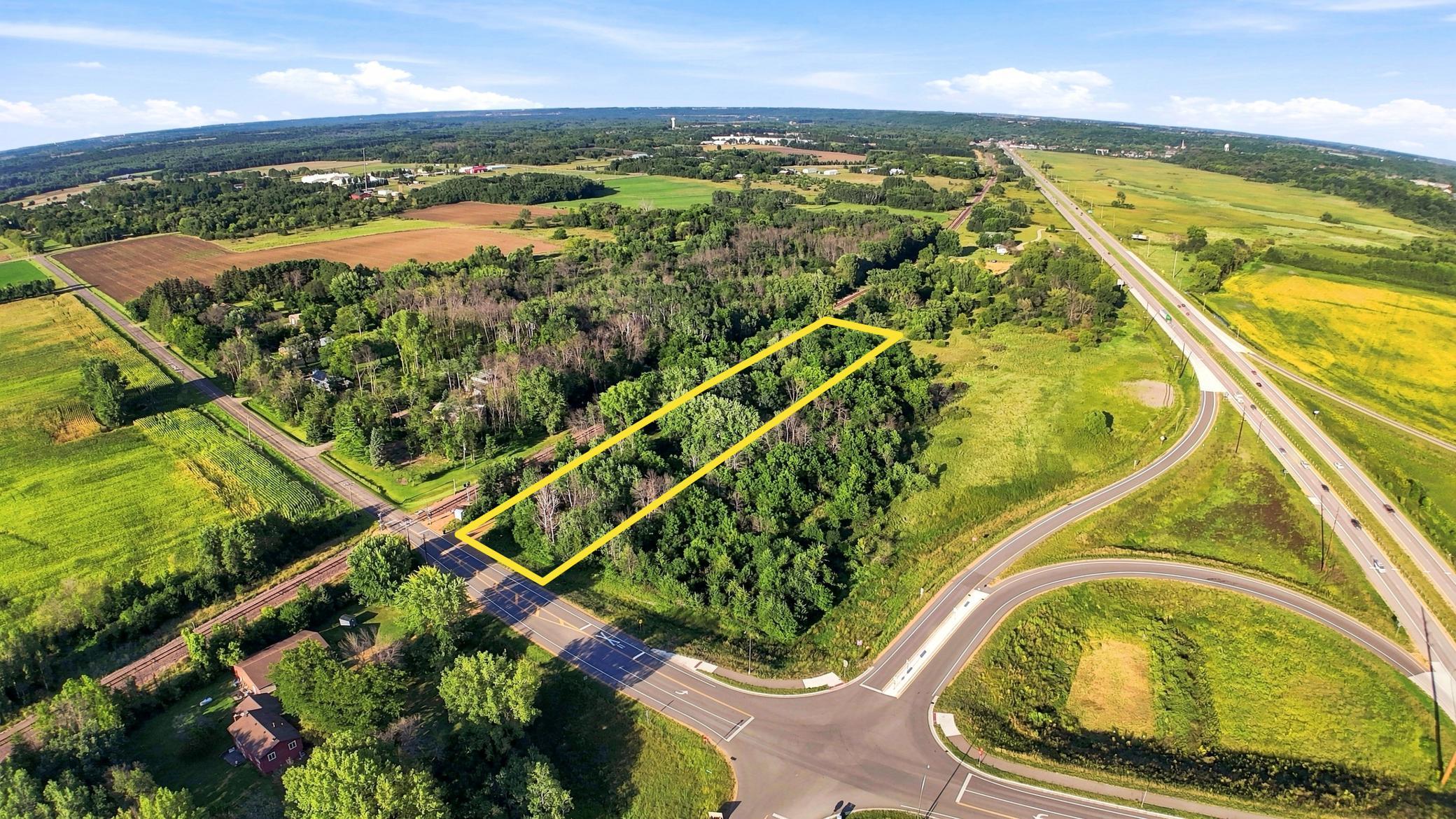 5 Acres -/+ at the intersection of Hwy 169 & Delaware in Jordan. This location is in one of Scott County's most active development corridors