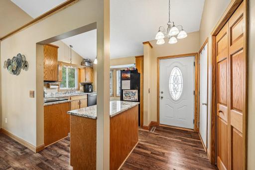 Welcoming entry with easy access to the main living spaces.