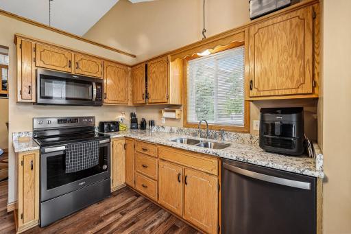 Plenty of cabinet and countertop space for everyday cooking and entertaining.
