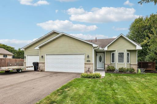 Welcoming front exterior with attractive curb appeal.