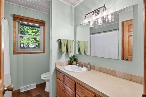 Updated main level bath