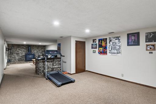 Plenty of space here for creating an exercise space, bar area or more.