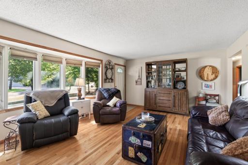 Spacious front living room