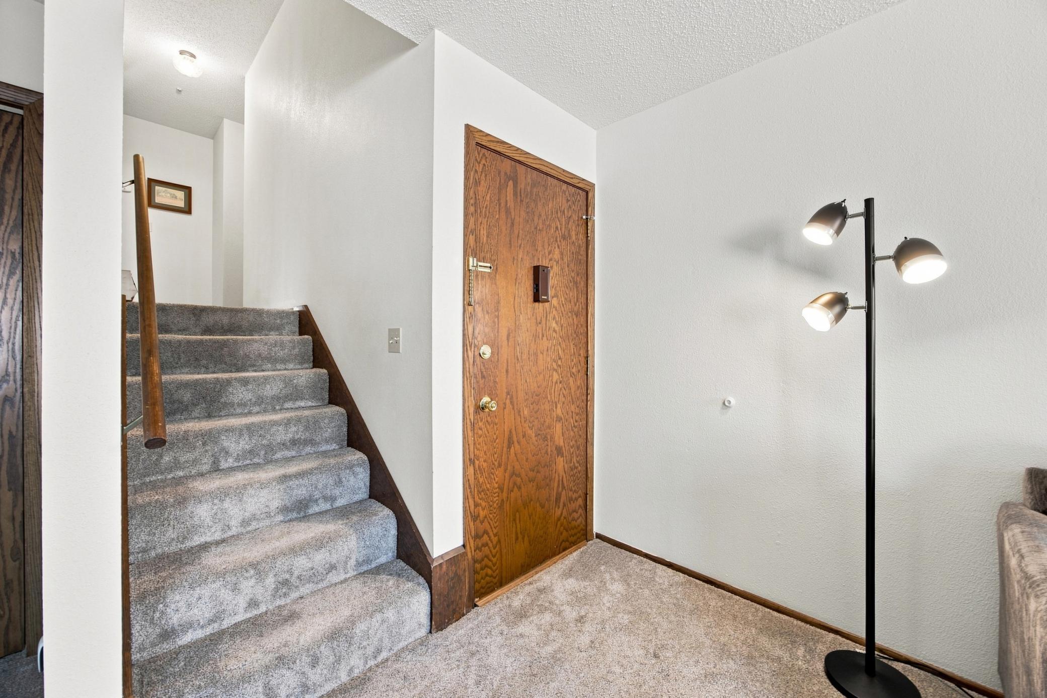 Foyer area in unit