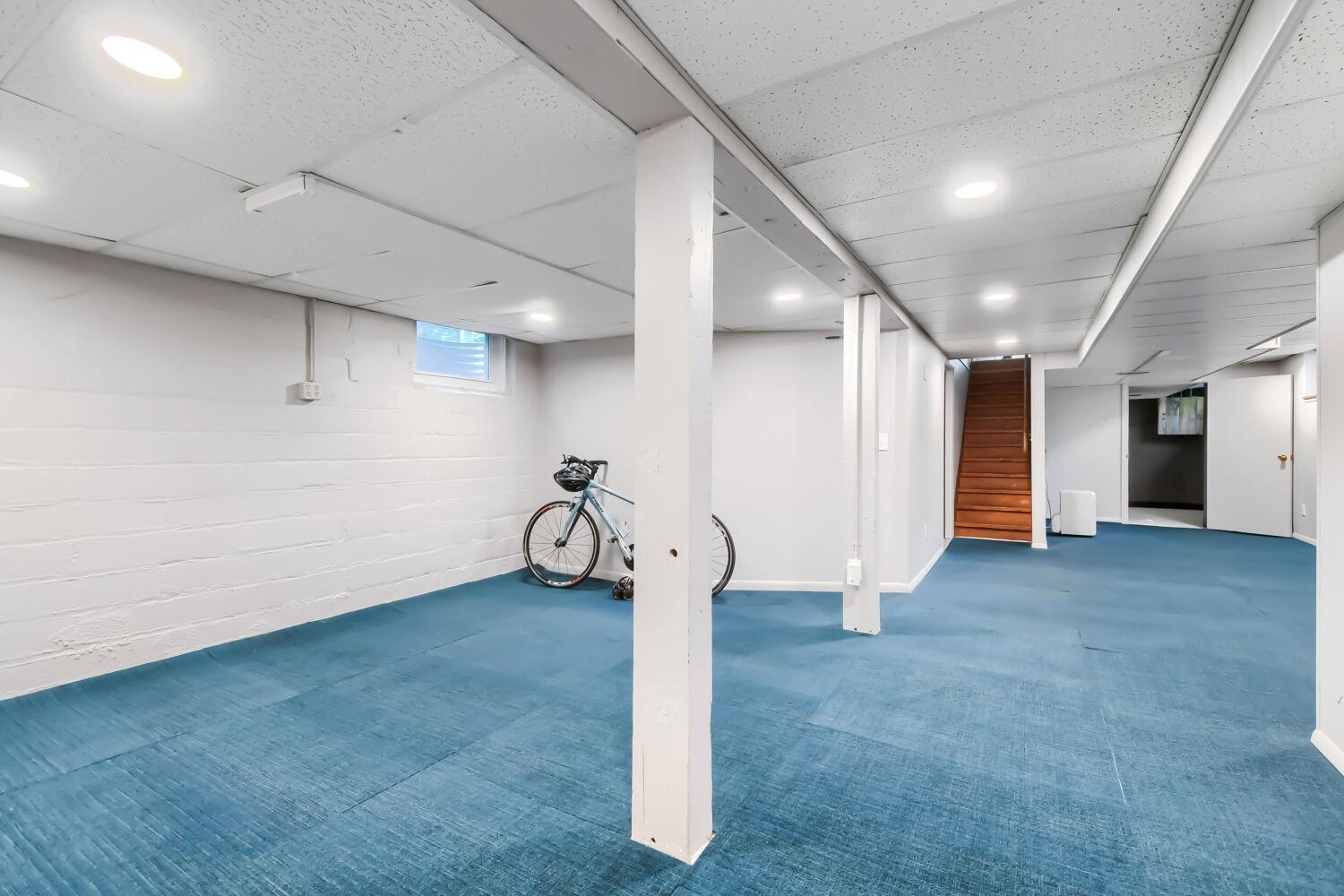 Open basement to be used as a play area or family room or exercise room. Choice is yours!.jpg