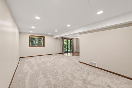Lower level family room