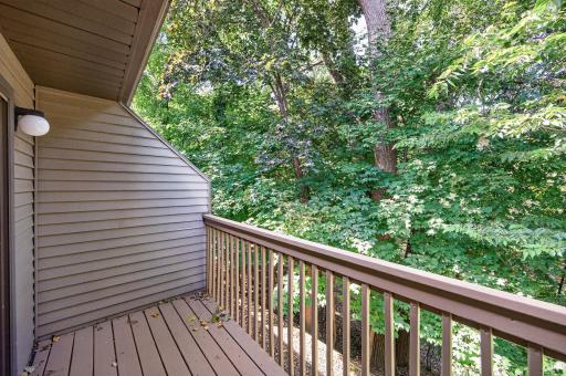 primary bedroom private deck