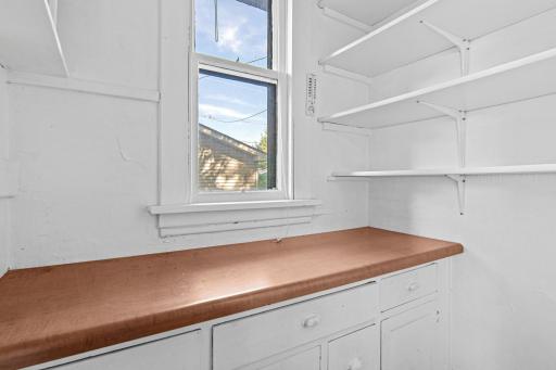 Large pantry off the kitchen
