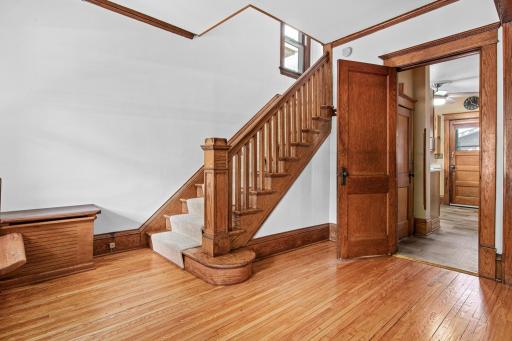 Staircase to 2nd floor