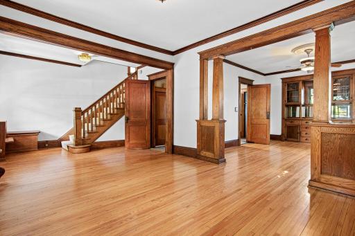 Beautiful refinished hdwd floors!