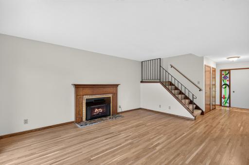 Hardwood floors were just professionally refinished, main and upper levels freshly painted