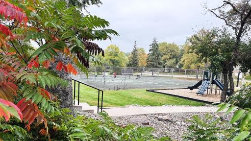 Tennis courts and playgrounds are also part of the complex... it feels like living in a resort!