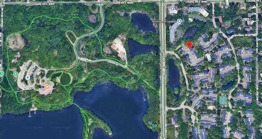Beautiful Silverwood Park with its trails and programs is on the other side of Silver Lake Road