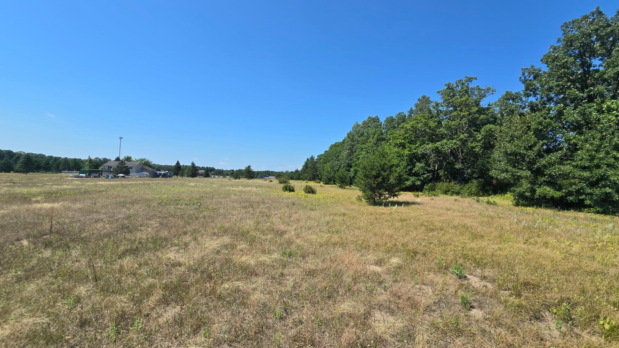 Back of lot facing street