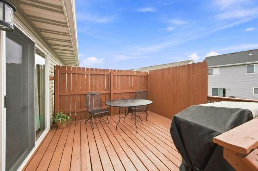Large Private Deck