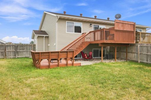 Huge Deck space