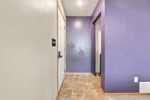 Downstairs Foyer Space From Garage