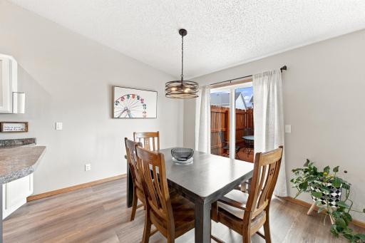 Dining room area