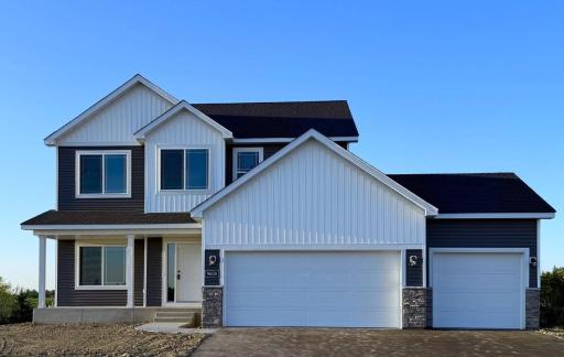 9650 32nd St NE - New Construction Home offering a September Move-in! Highlights include a 4 Bay Garage located on a Walkout Corner Homesite! Sod, Irrigation System, & Front Plantings included and will be installed soon.