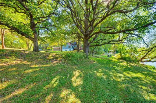 A view from the other end of the property.