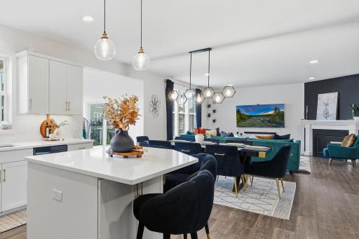 More cupboard space within center kitchen island!