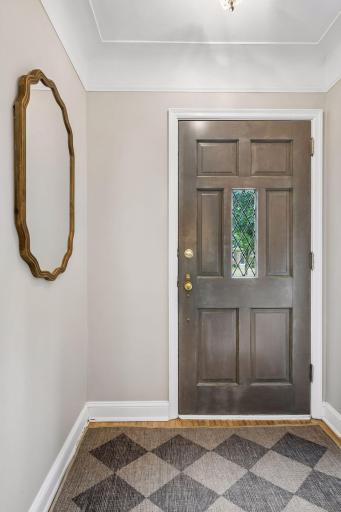 Foyer is a great place to welcome guests
