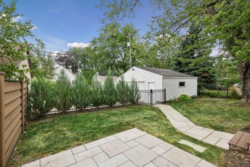 Landscaped for privacy
