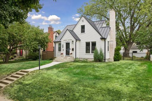 Maintenace free exterior including metal roof