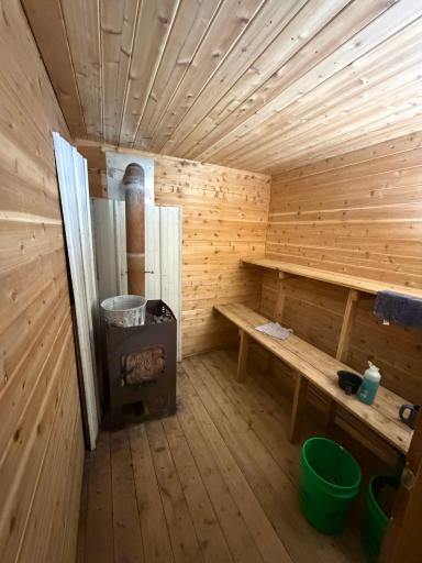 Inside Sauna