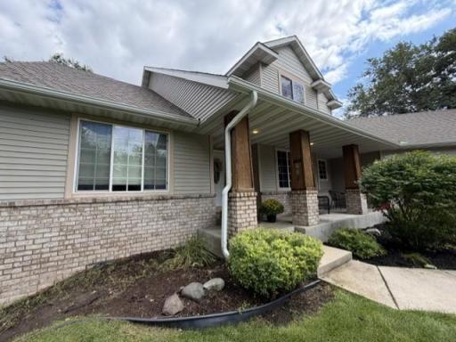 beautifully landscaped and amazing curb appeal