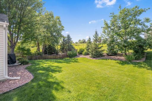 In-ground sprinkler system will have your lawn lush all summer long!