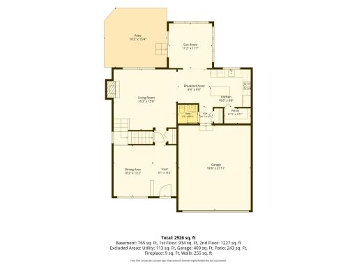 Main Level Floor Plan
