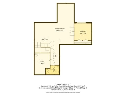 Lower Level Floor Plan