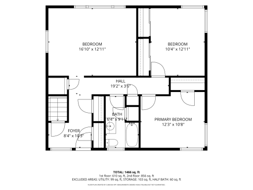 Layout of the Main level of the home