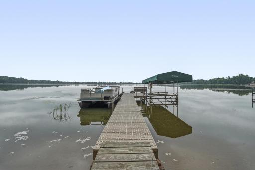 Dock is included and additional items for sale