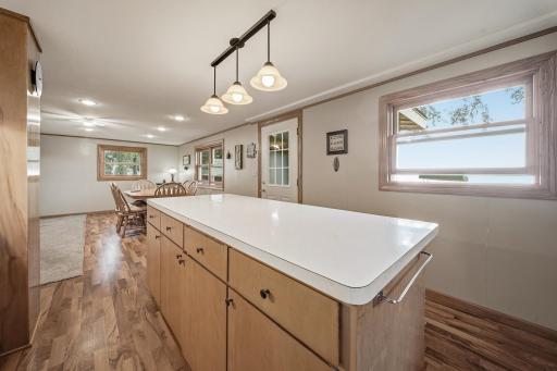 Heated floors throughout most of Lower Level area