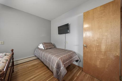 Wood floors in Main Bedroom