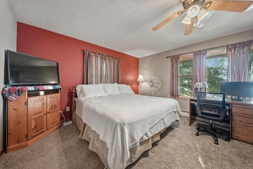Main level bedroom with incredible views..use as 2nd living room if you choose