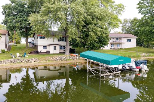 Lower level has kitchen, living room, dining room , bathroom and washer and dryer