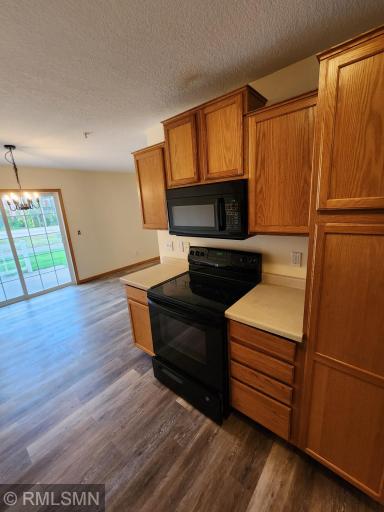 Galley style kitchen